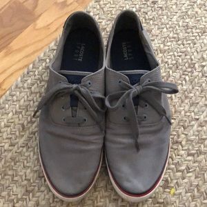 MEN'S LACOSTE SPORT SNEAKERS SIZE 11 GRAY